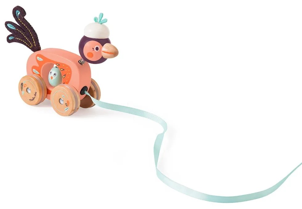 Ťahacia hračka Bird – Moulin Roty
