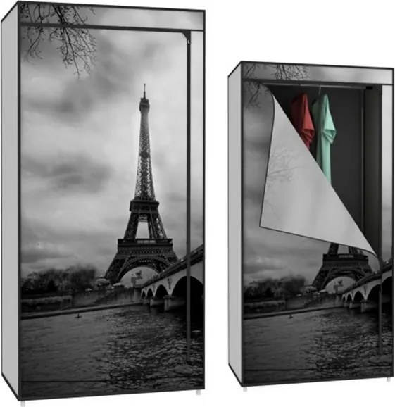 Látková skriňa Eiffel