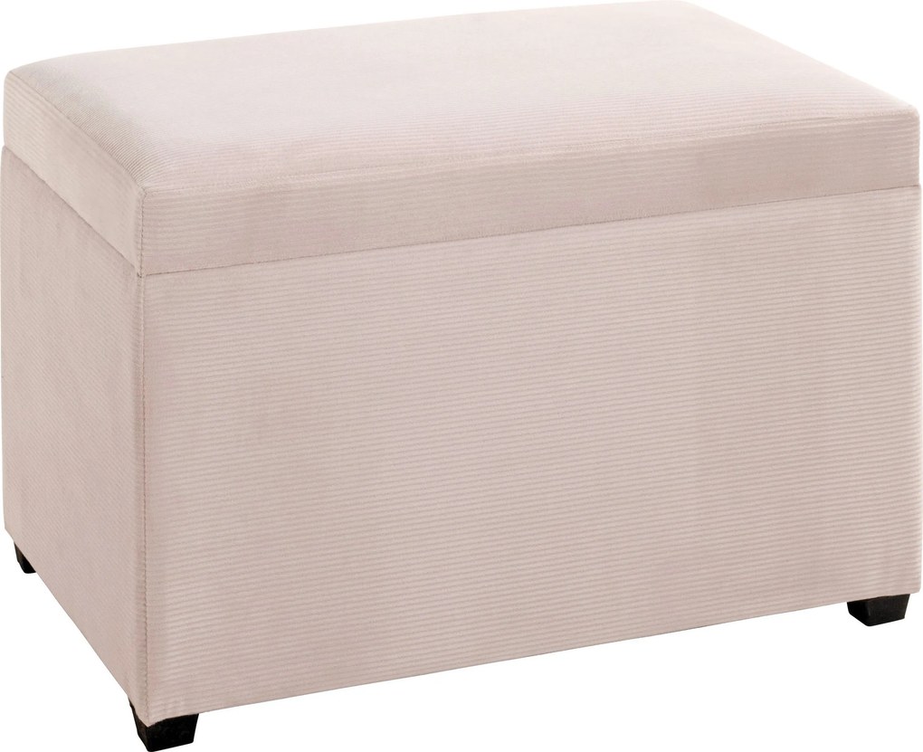 XXXLutz LAVICA S ÚLOŽNÝM PRIESTOROM, textil, kompozitné drevo, 58/42/39 cm - Kreslá - 001931037902