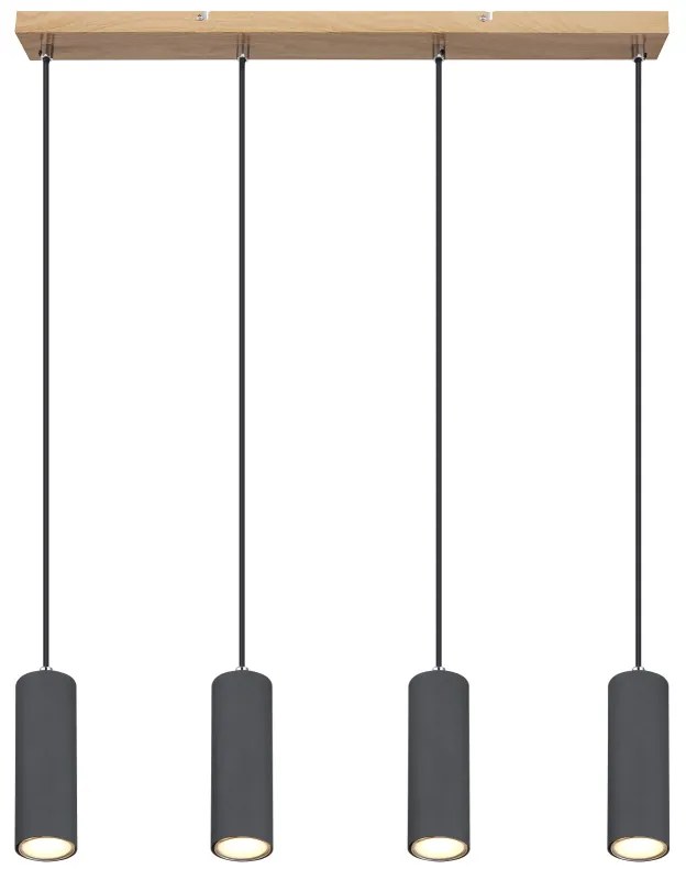 GLOBO ROBBY 57911-4HG Závesné svietidlo