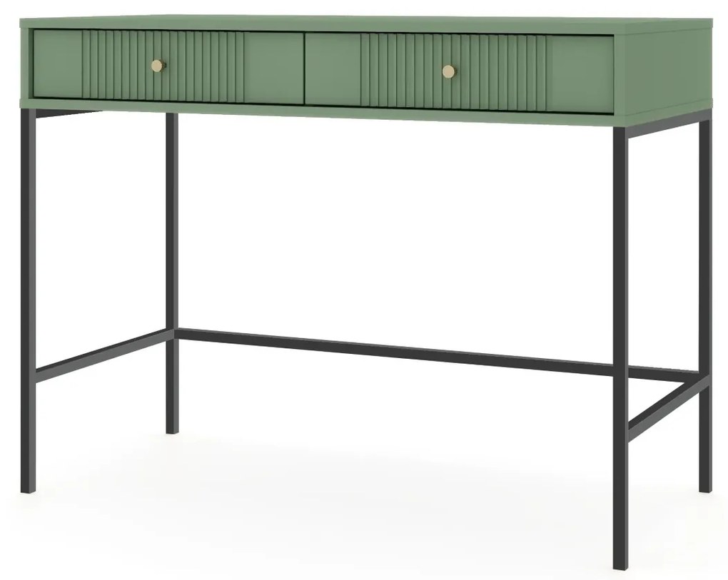 Toaletný stolík Iseo 104,3 cm zelený