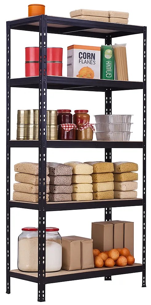 Policový regál 1+1 ZADARMO, nosnosť 175 kg, 1800 x 900 x 450 mm