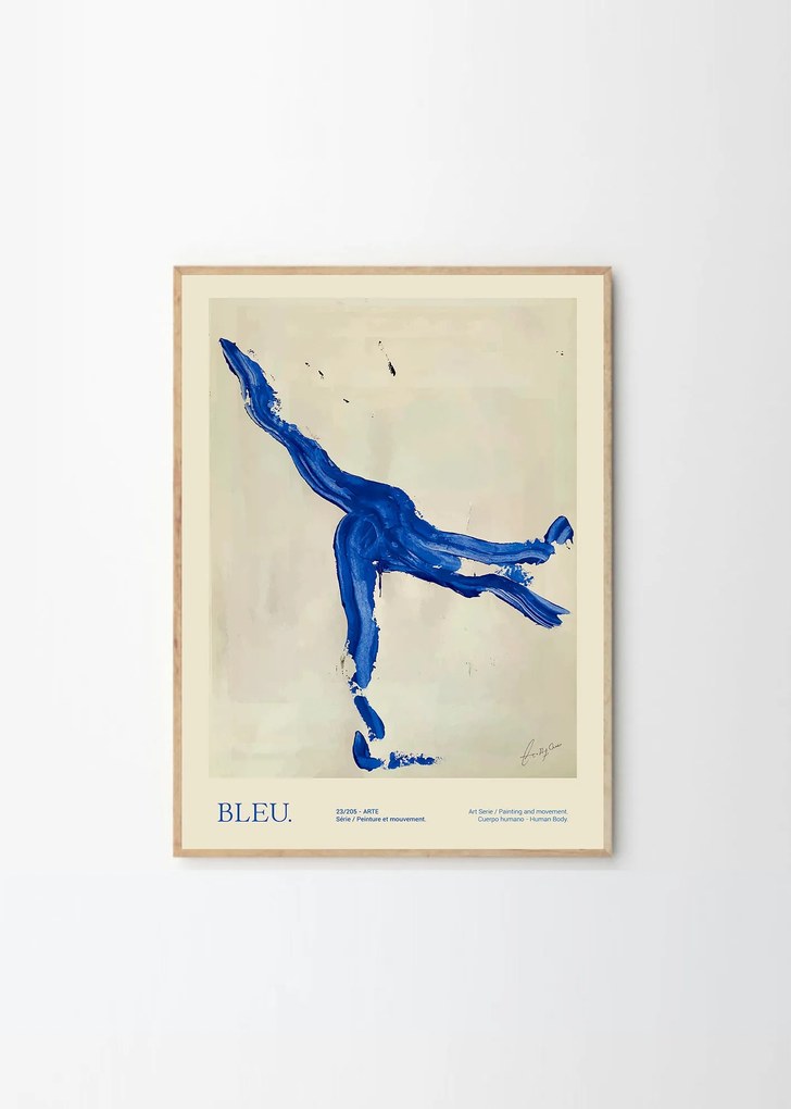 The Poster Club Plagát Bleu by Lucrecia Rey Caro 50x70