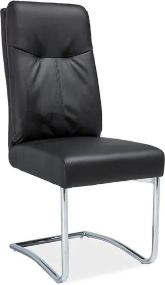 Najlacnejsinabytok H-340 jedálenská stolička, čierna
