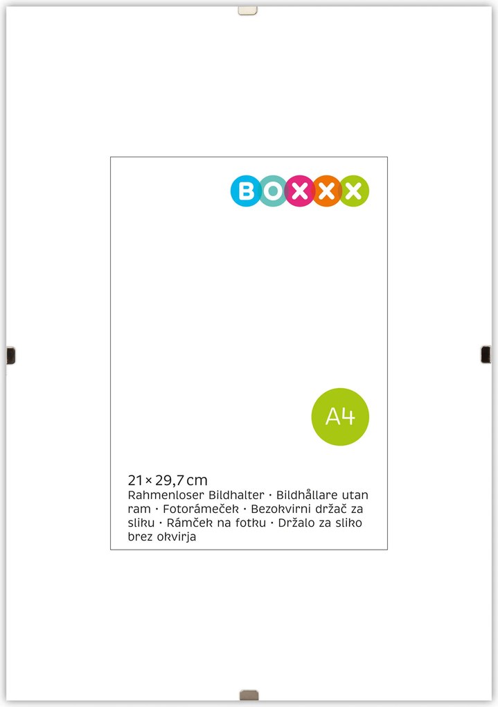 XXXLutz RÁM S KLIPMI, 1, 21/30 cm Boxxx - Rámy na obrazy - 0043420229
