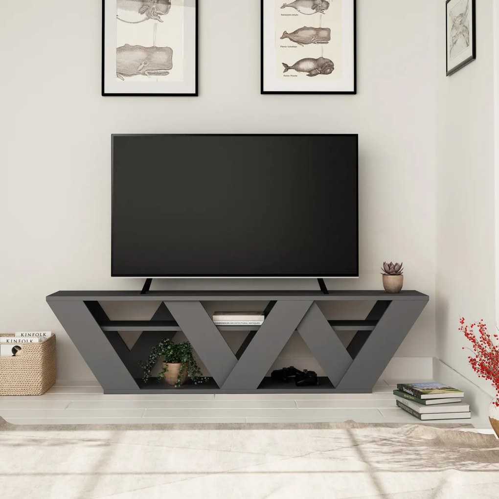 TV stolík Ralla Anthracite