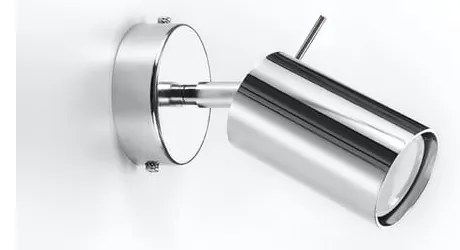 Nástenné svietidlo v striebornej farbe Sollux Etna