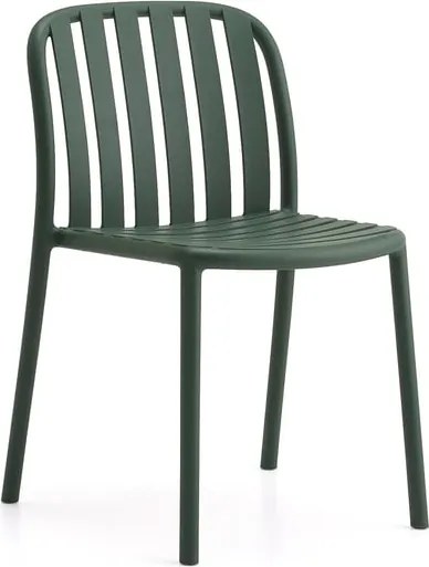 Stolička BELIZE, tmavozelená