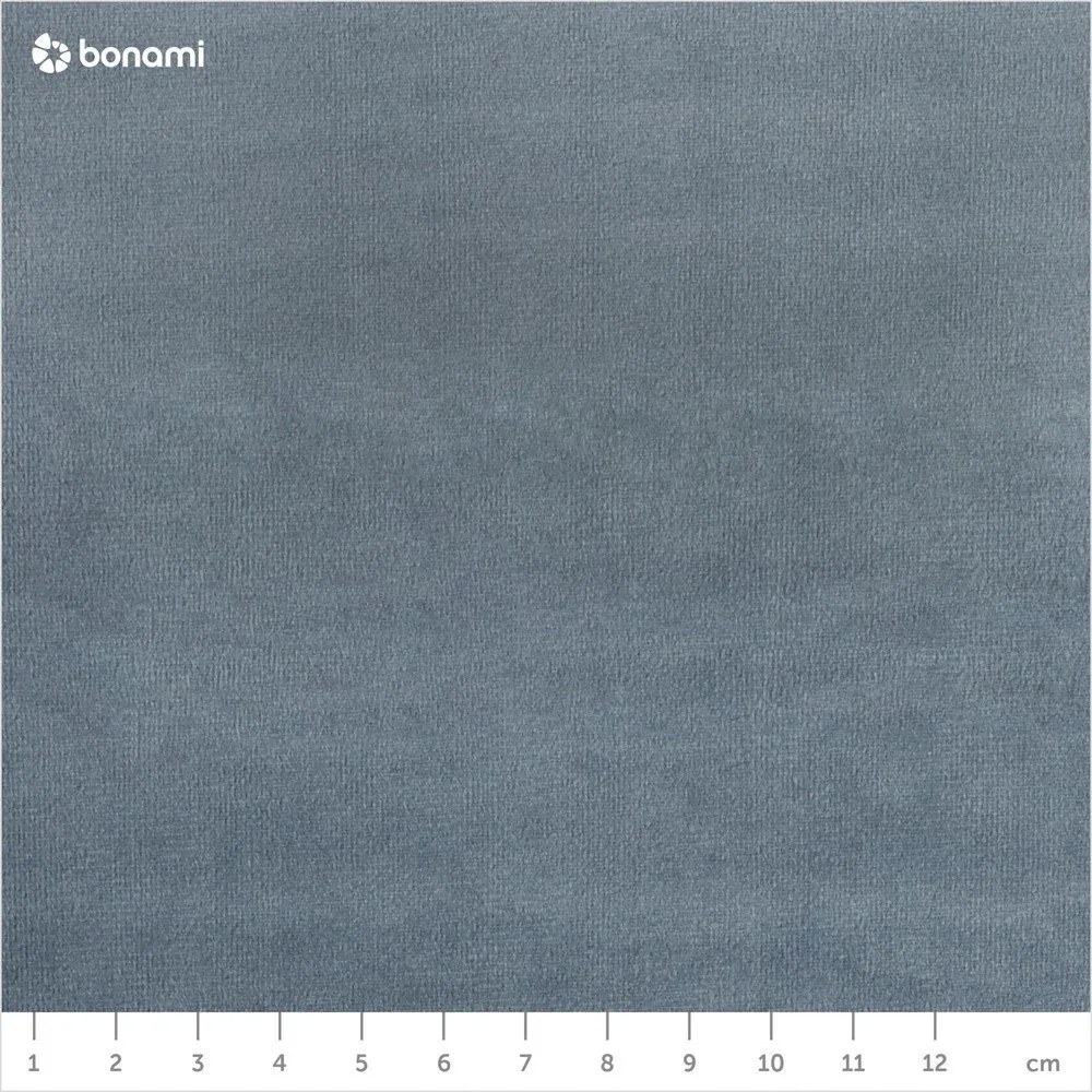 Svetlomodrá zamatová čalúnená dvojlôžková posteľ s úložným priestorom s roštom 200x200 cm Arendal – Cosmopolitan Design