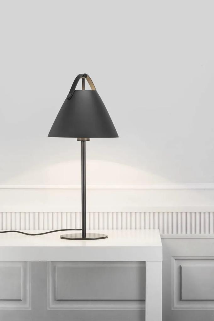 NORDLUX Priemyselná stolová lampa STRAP, 1xE27, 40W, čierna