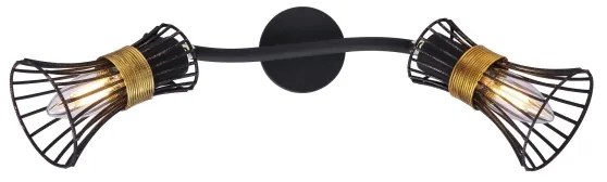 Globo 54814-2 - Bodové svietidlo PURRA 2xE14/40W/230V