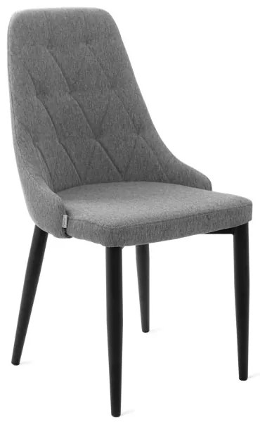Jedálenská stolička LOUIS QUILTER sivá 848945
