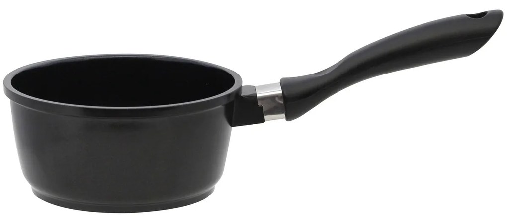 Elo 62440 Basic 4-dielna súprava hliníkových hrncov Black Cast