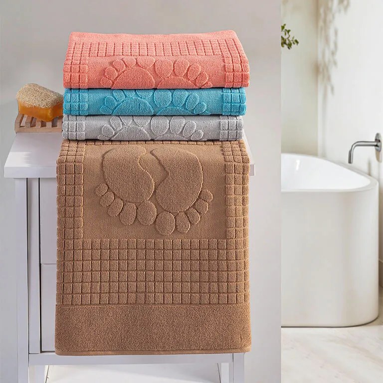 Predložka do kúpeľne INES šedá 50 x 70 cm