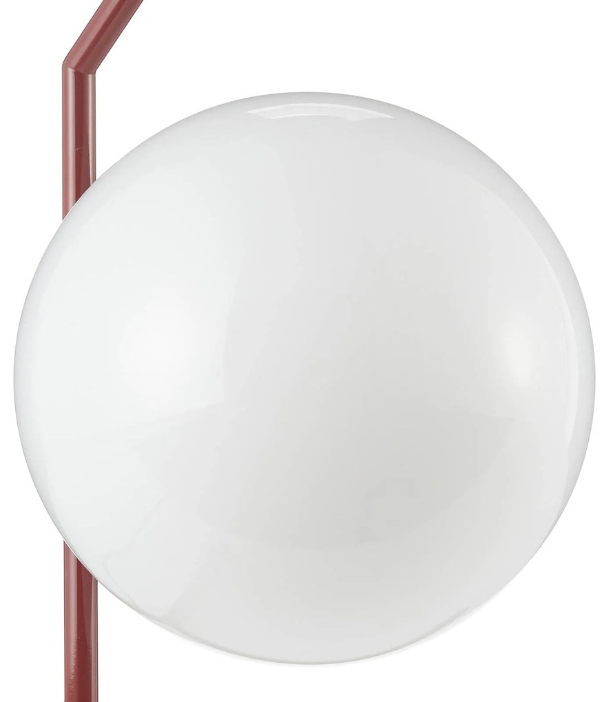 FLOS IC T1 Low designer stolná lampa burgundská