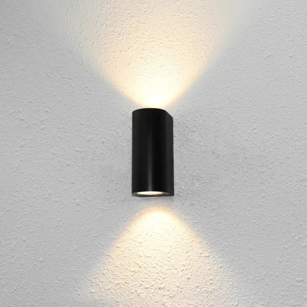 ITALUX OWL-2197-2R - Vonkajšie nástenné svietidlo GENTA 2xGU10/40W/230V IP54 15 cm