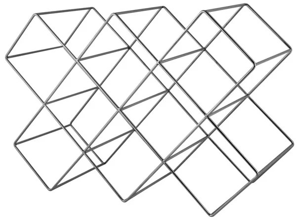 Echtwerk Stojan na víno/Podložka pod hrniec (stojan na víno pre 8 fliaš, čierna) (100332405)