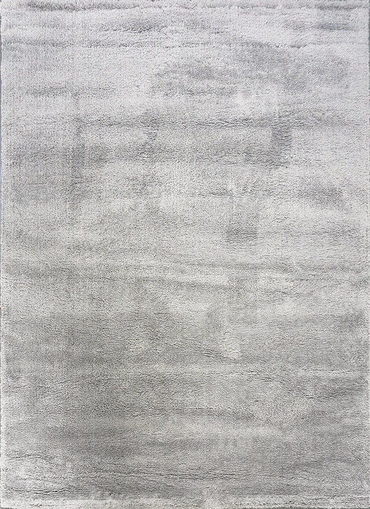 BE Koberec Microsofty 8301 LIGHT GREY – sivý obdĺžnikový Rozmer: 160x220 cm