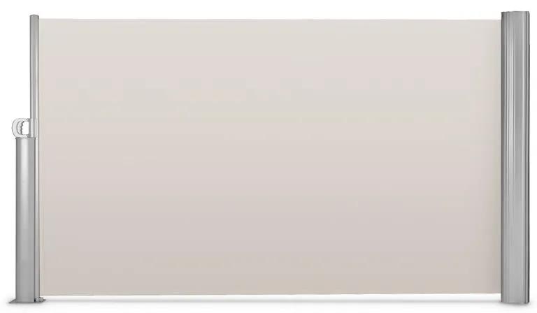 Bari 318, bočná markíza, bočná roleta, 300 x 180 cm, hliník, krémovo piesková