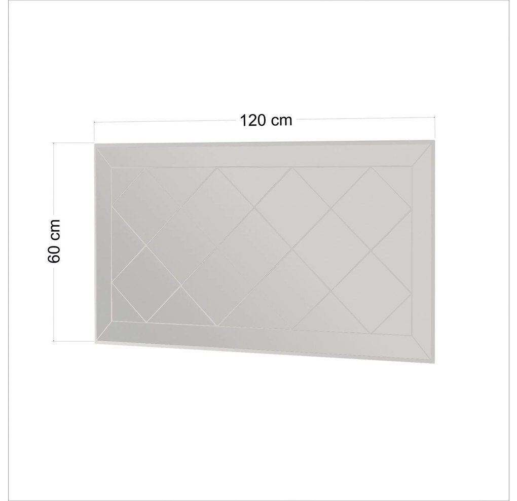 Zrkadlo Nebuke (biela) . Akcia -14%. Vlastná spoľahlivá doprava až k Vám domov. 1094173