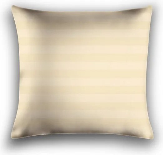 Obliečka na vankúš z mikrovlákna JASMINE 45x45 cm, šampanská