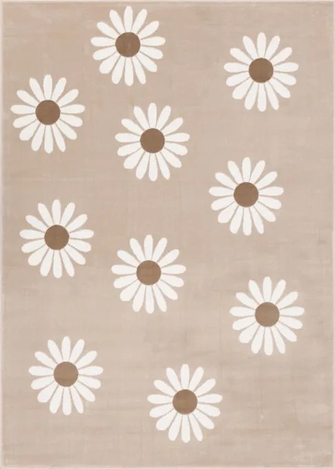 Koberec FD Lida Sedmokrásky, svetlobéžový