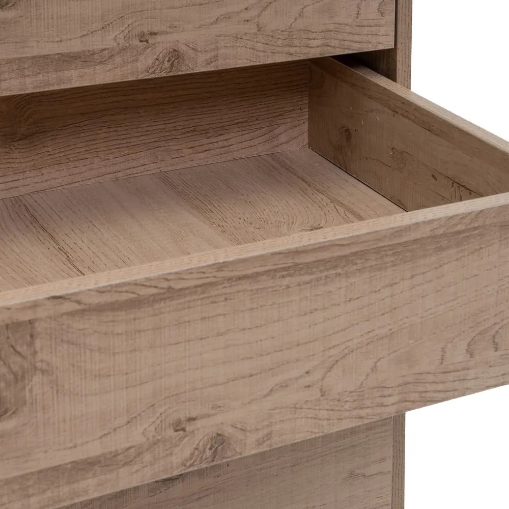 Otvorená modulárna skriňa v dekore duba v prírodnej farbe 60x180x45 cm Modular – Casa Selección