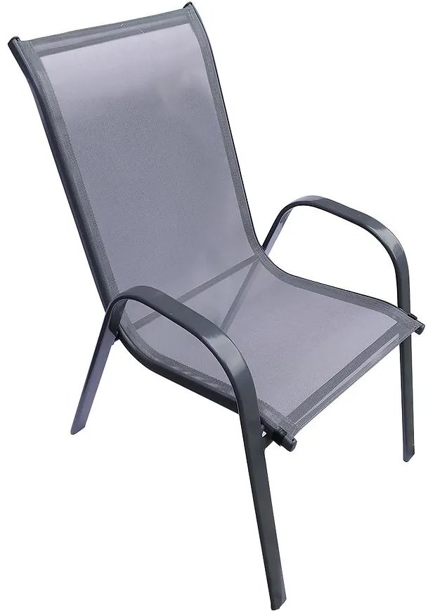 Záhradná stolička Berg 2 šedá