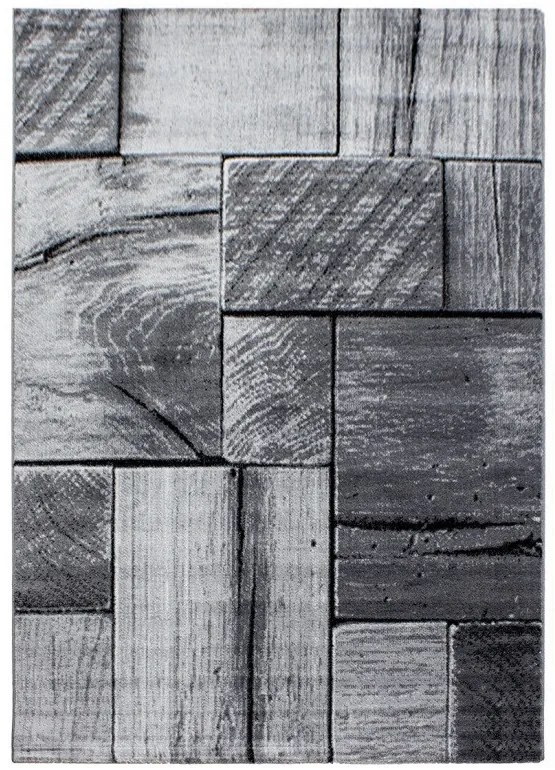 Ayyildiz koberce Kusový koberec Parma 9260 black - 80x300 cm