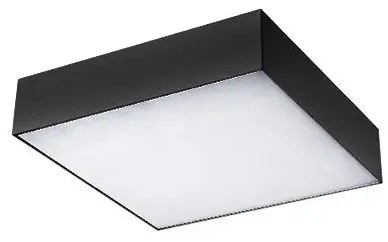 LED stropné svietidlo Monza S 22 CCT čierna s diaľkovým ovládačom
