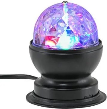 Briloner 7357-015 - LED stolná disko guľa DISCO LIGHT 1xE27/3W/230V