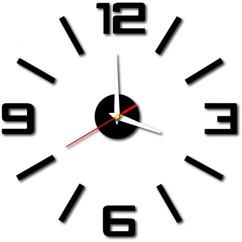 Nástenné hodiny Quartz, nalepovacie hodiny do kuchyne I SENTOP X0033