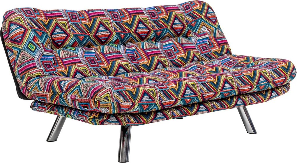 Třímístná rozkládací pohovka Misa Small 175 cm vícebarevná