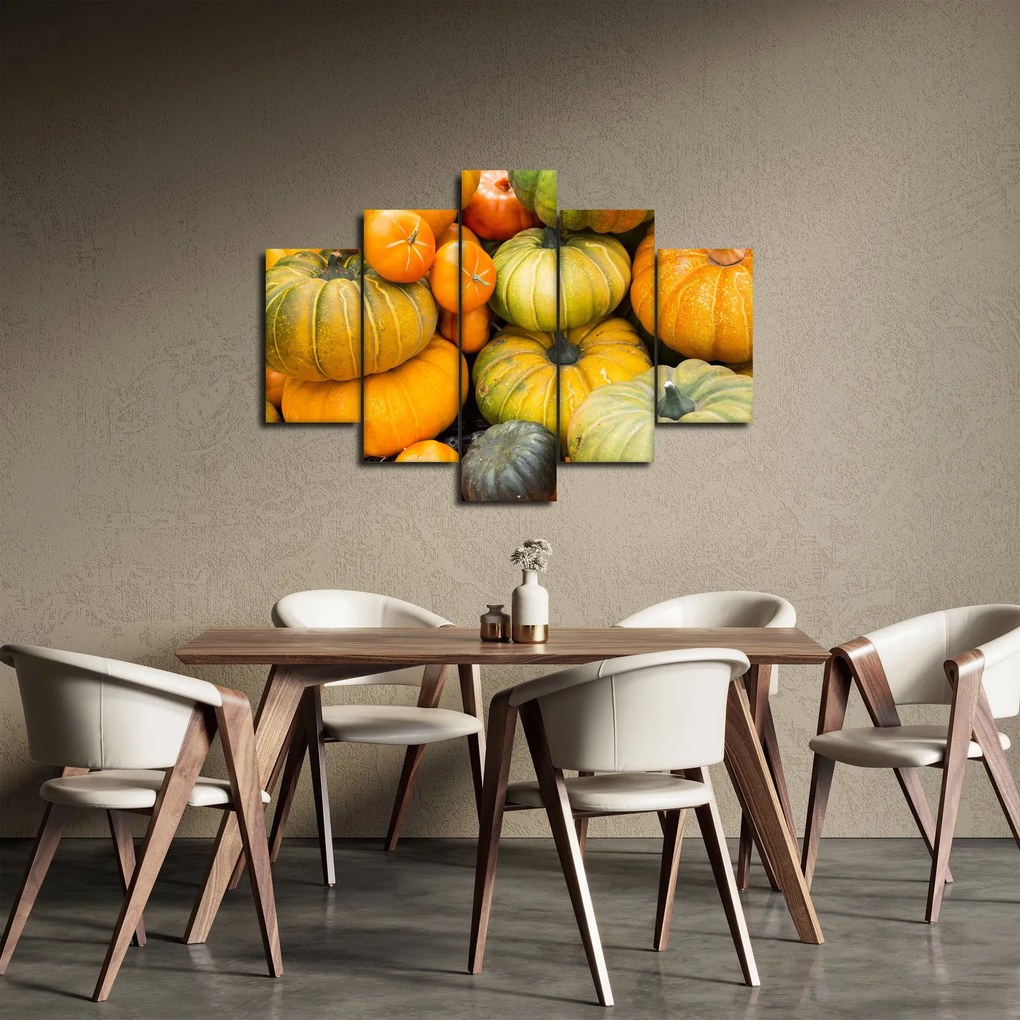 Obraz - Jesenná tekvica (150x105 cm)