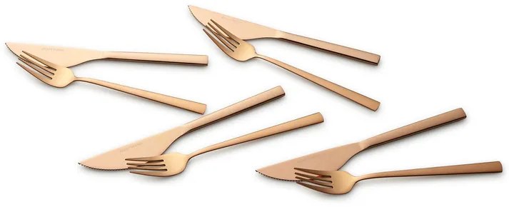 Echtwerk Príbor na pizzu Bari (bronzová, 8-dielna súprava)  (100338118)