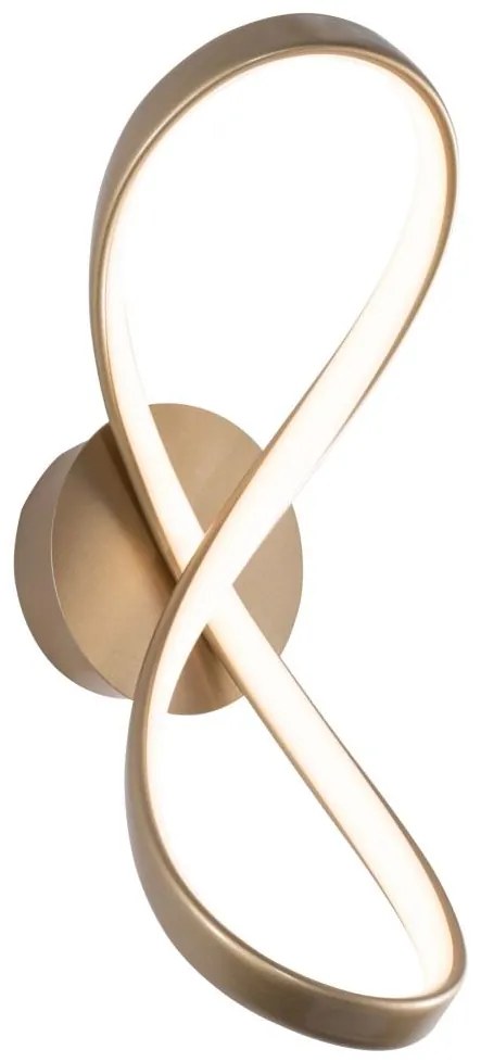 Zuma Line 20026W-GD - LED Nástenné svietidlo FERMI LED/12W/230V 3000/4000/6000K