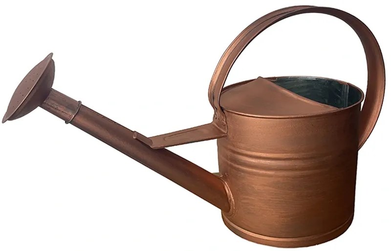 Konva s ružicou ANGARDEN patina meď, na polievanie (5, 8, 10, 12 litrov)