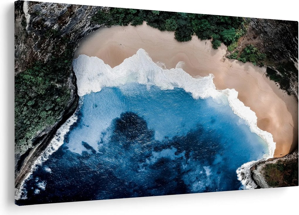 Obraz pláže Nusa Penida, Indonézia (90x60 cm)
