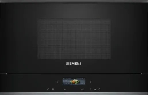 Vstavaná mikrovlnná rúra Siemens čierna BF722L1B1