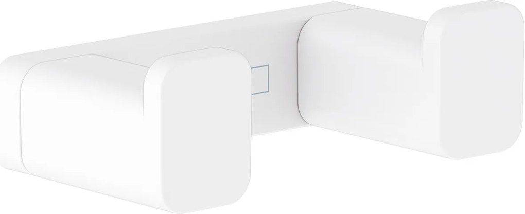 Hansgrohe AddStoris, dvojitý háčik, matná biela, HAN-41755700