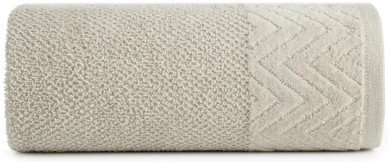 Dekorstudio Uterák LOREN so zamatovým okrajom - svetlobéžový Rozmer uteráku: 50x90cm