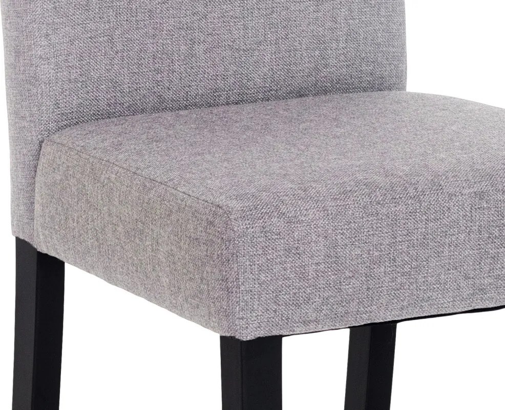 Jedálenská stolička Tempa Mini, svetlo šedá tkanina