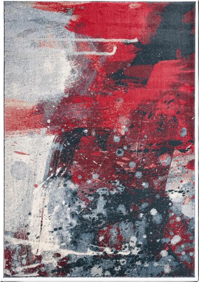 Hanse Home, DOPREDAJ: Kusový koberec Romance Symphony Red, 200x290, viacfarebná, chodba / predsieň
