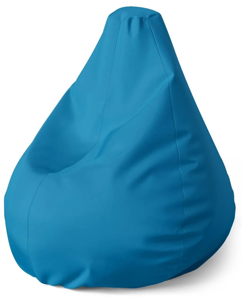 Sablio Sedací vak Pear Zafírová modrá - 70 x 95 x 15 cm
