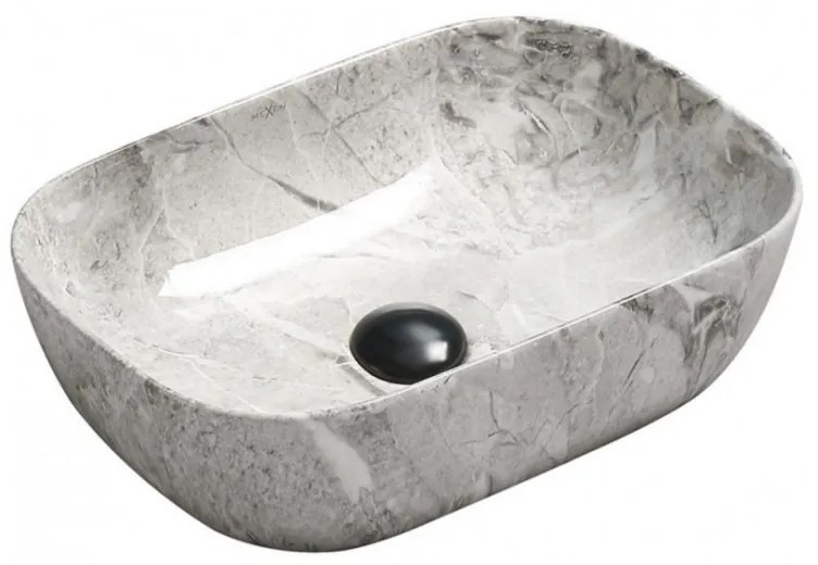 Keramické umývadlo MEXEN RITA šedé