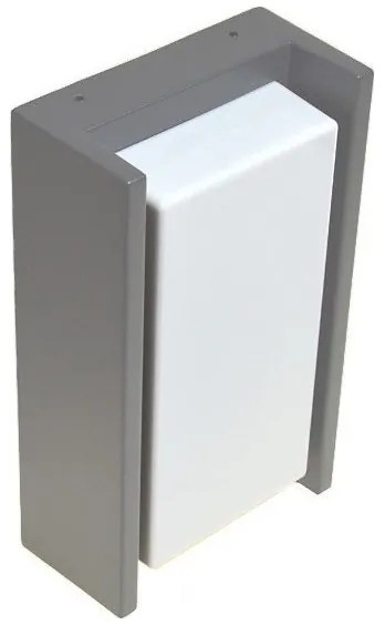 Vonkajšie nástenné svietidlo ARAGO 1xE27/60W/230V IP54 šedá