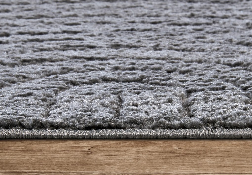 Kusový koberec New York 106206 Anthracite, 80x120, šedá, chodba / predsieň, ELLE Decoration