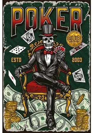 Ceduľa Casino - Poker