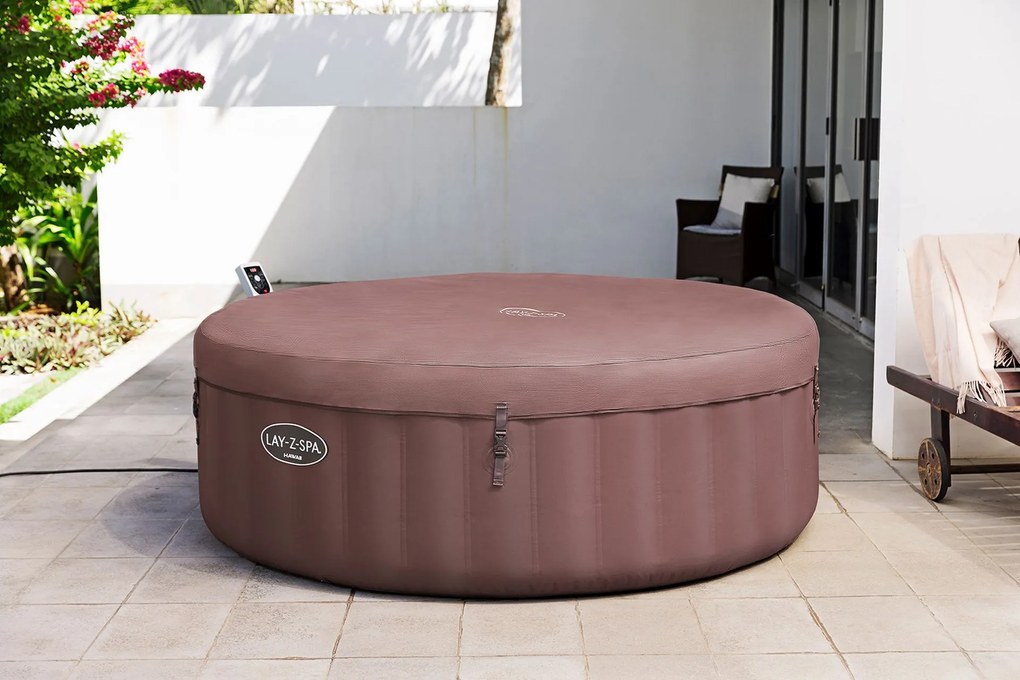 BESTWAY Lay-Z-Spa Hawaii EnergySense Smart AirJet Vírivka, 196 x 71 cm, 6 osôb 6001G