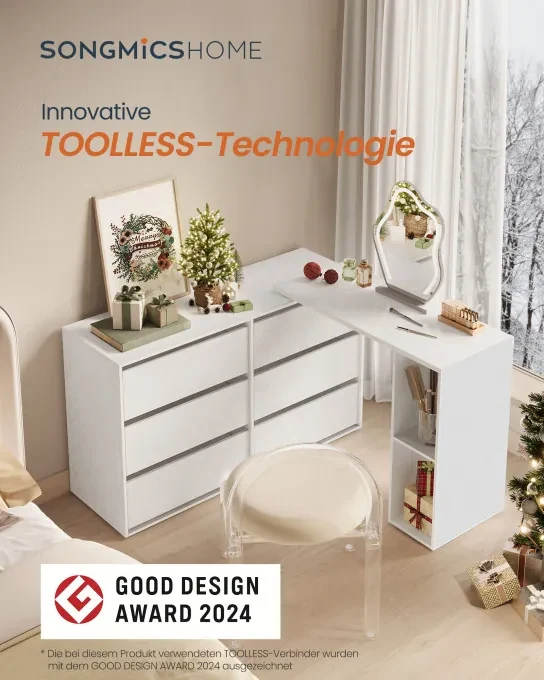 Komoda s nastaviteľným stolíkom LTS656W01